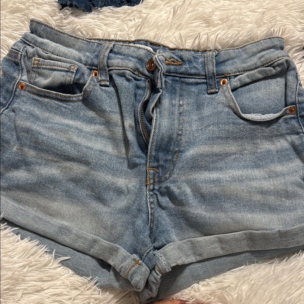 Denim Blue Women's Shorts